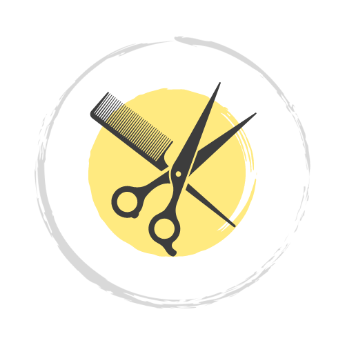 Hair Category Icon for Salon Services