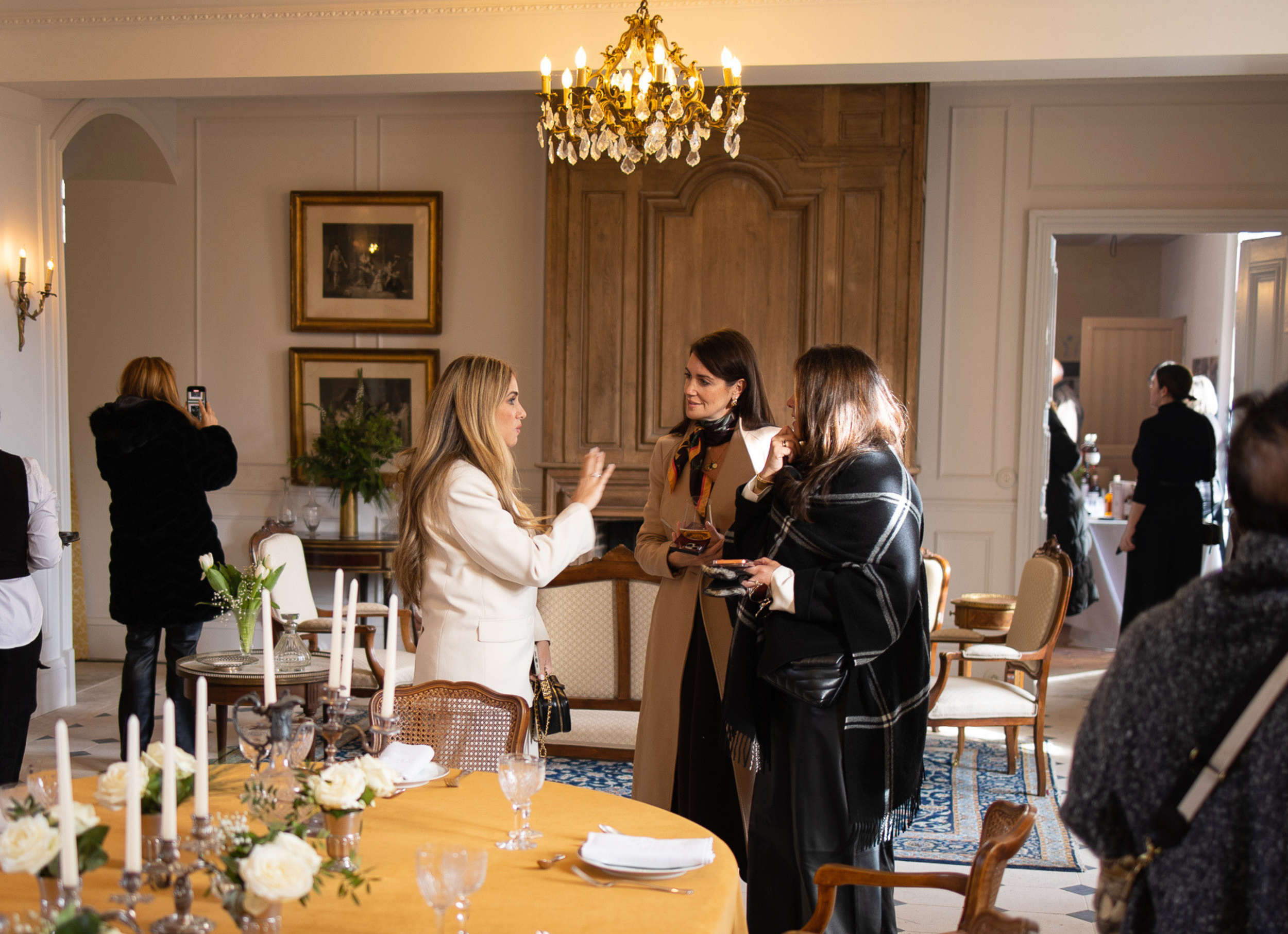 Indoor and outdoor corporate event spaces at a historic château near Paris, France, ideal for corporate events, seminars, and executive retreats in a refined historic setting. Book Chateau des Joncherets