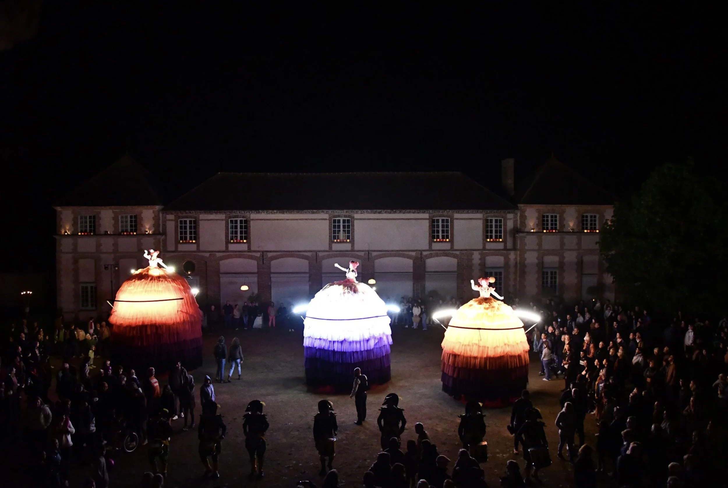 Art exhibitions and creative events at a historic French château venue estate near Paris, France.