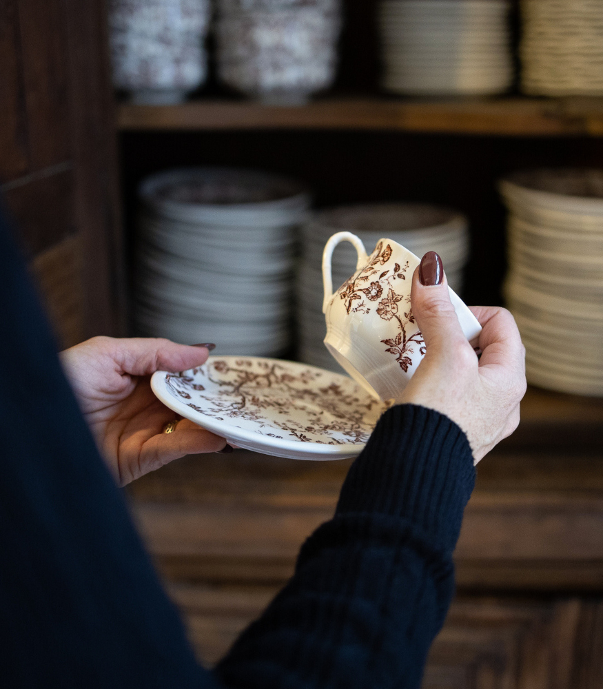 Noon & Moon Ceramics, Dinnerware, Tableware, Teacup Set at Chateau