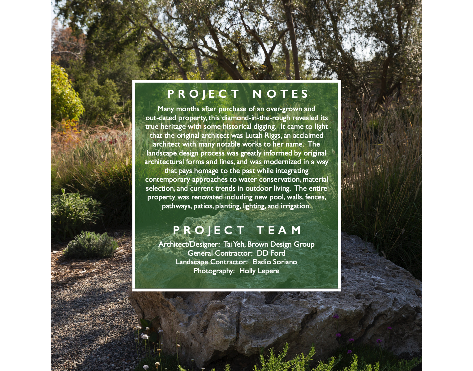 sustainable winery landscape design, environmentally sensitive site planning, drought-tolerant landscape architect, mediterranean-inspired gardens california, best landscape architects in santa barbara