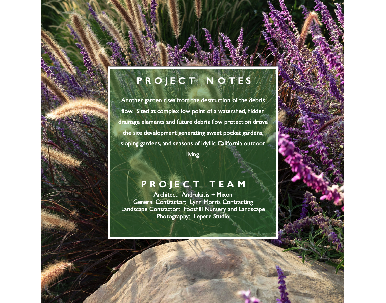 park design and landscape architecture, botanical garden landscape design, urban green space landscape firm, san francisco garden design services, landscape architecture for community projects, romero creek