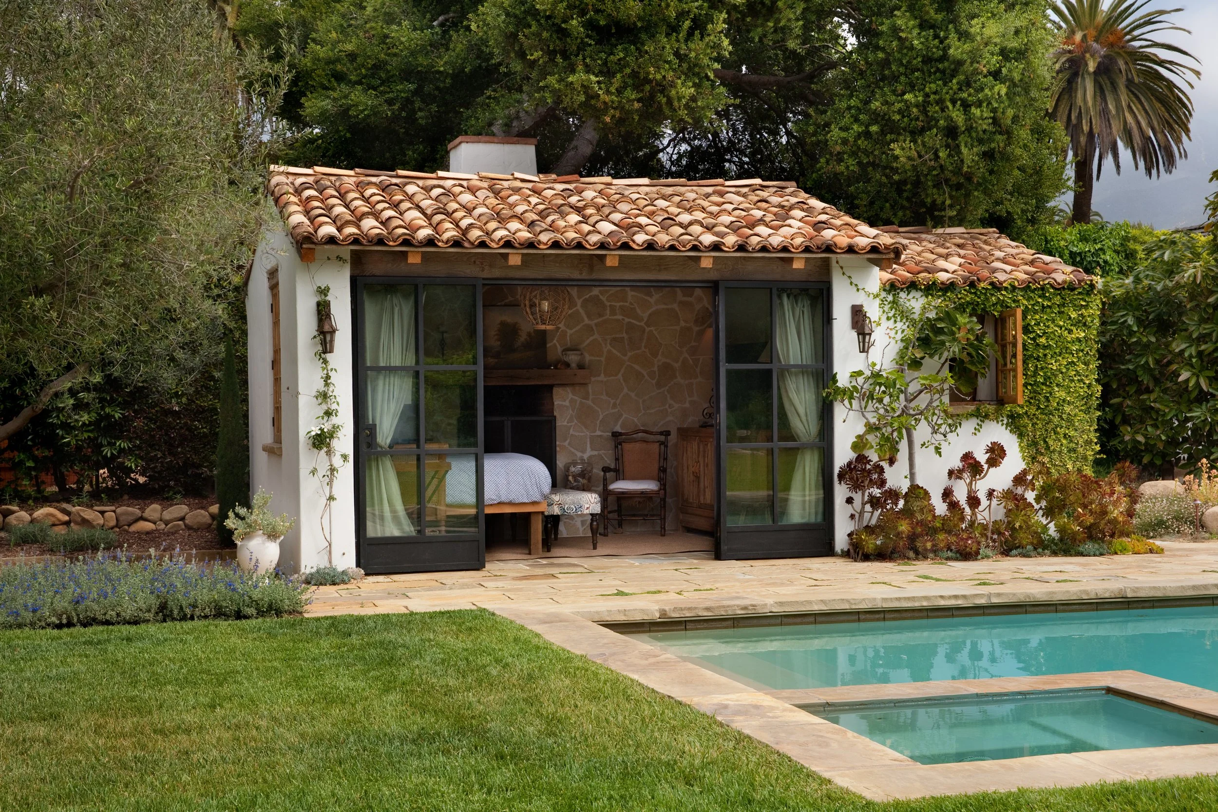 commercial landscape design santa barbara, landscape planning santa barbara, estate property landscape planning, vineyard landscape design firm, outdoor tasting room design california