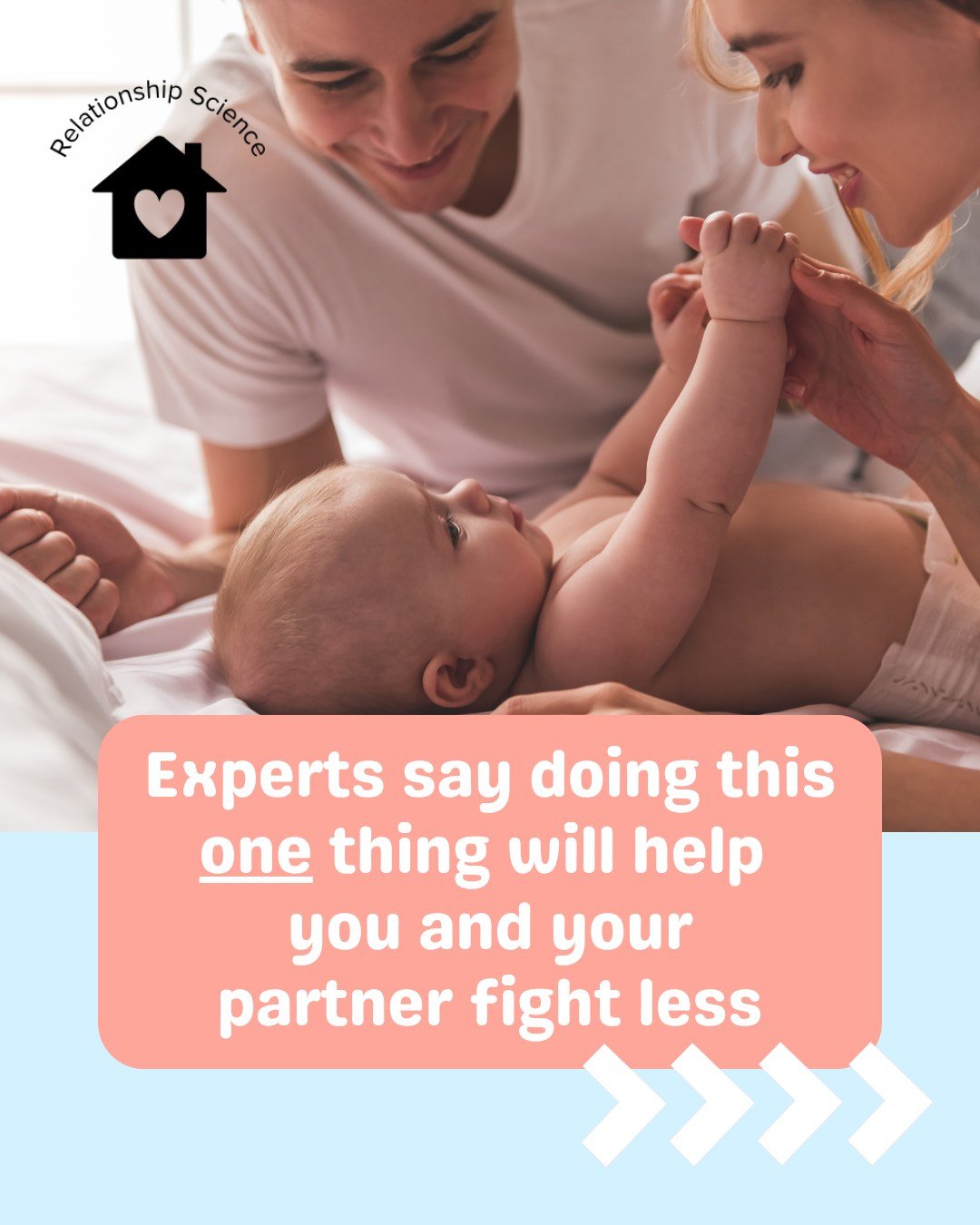 No matter how strong your relationship is, when you add a baby to the mix, arguments happen.  But doing this one thing will help you and your partner fight less - so long as you both do it ...

 #RelationshipGoals #NewParents #CouplesCommunication #F