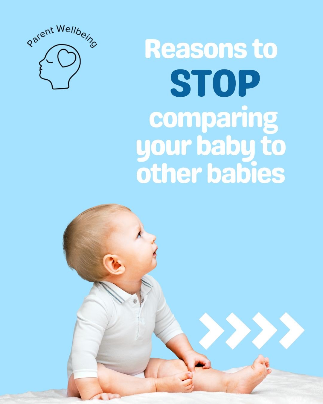 Comparisons steal joy but they also steal parent sanity.  Babies do things in their own time - how quickly or slowly they learn new skills says nothing about you as a parent, or them as little people.

Try to tune out the noise and enjoy your baby fo