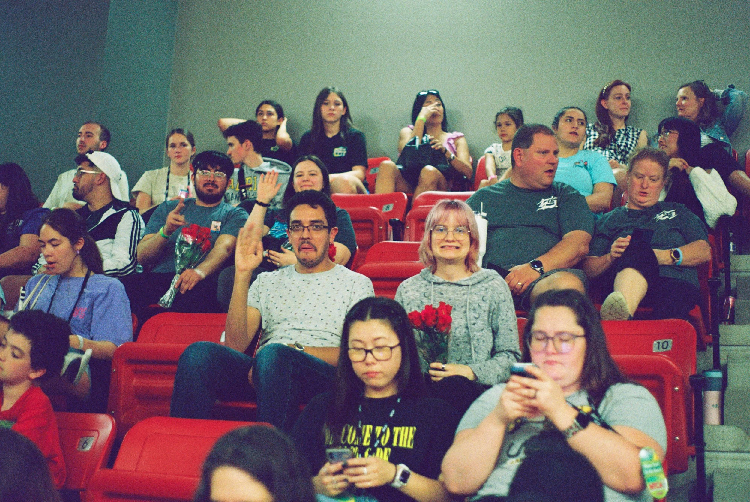 Coming to show our support for Jaiden and the Menage performance ensemble