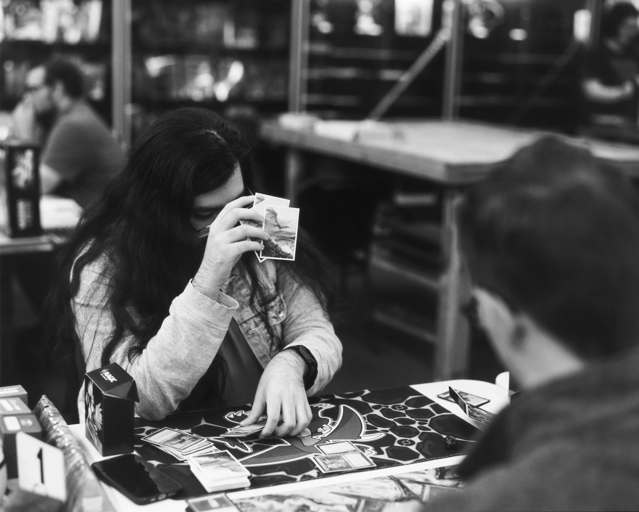 Finally got one pictures of River after so many failed attempts and blocked views. I promise I will give you those cards I have for you