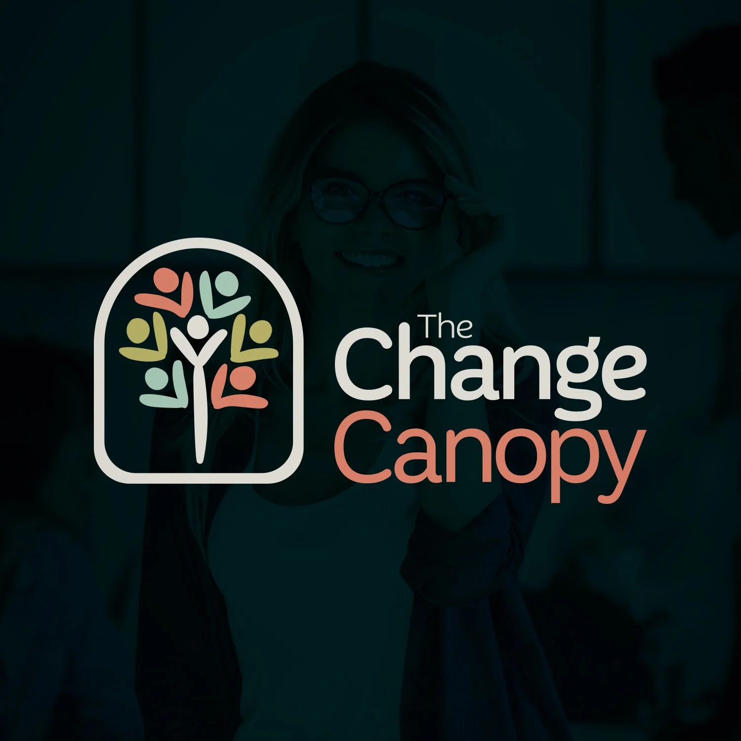 The Change Canopy logo designed by Creative Bird Design.