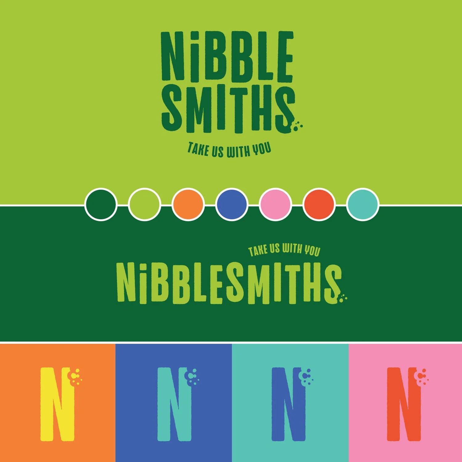 Nibble Smiths logo design by Studio Slatem