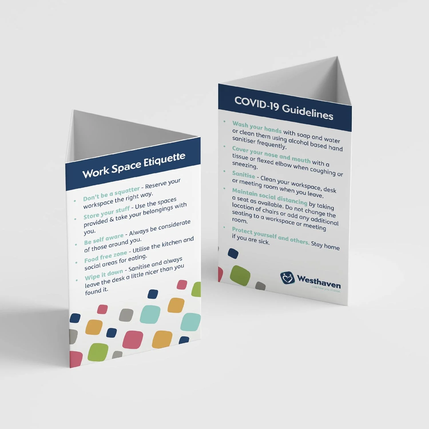 Signage designed by Charli Design