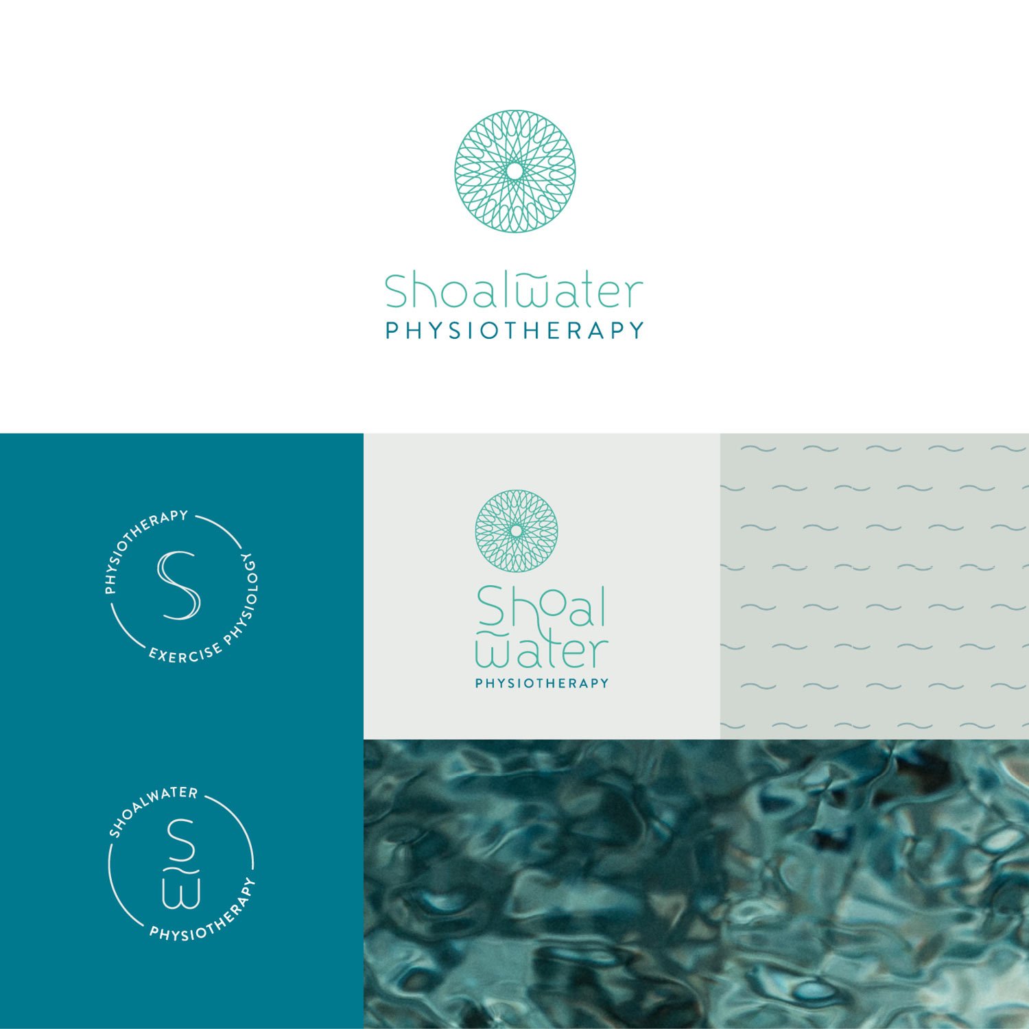Shoalwater Physiotherapy branding designed by Light & Day Creative