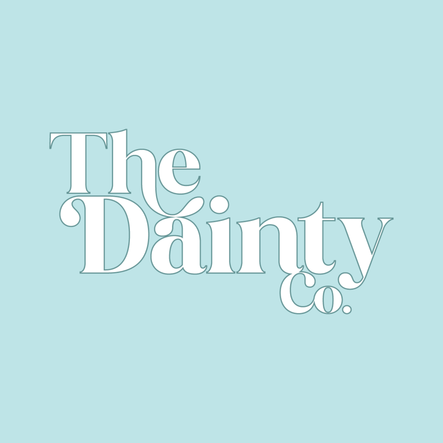 The Dainty Co. logo designed by Perth branding strategist Cannect Communications