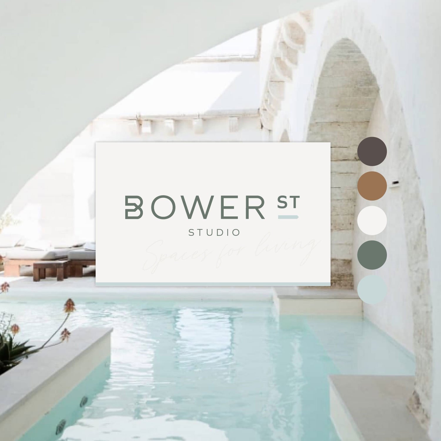 Bower St Studio logo designed by Light & Day Creative