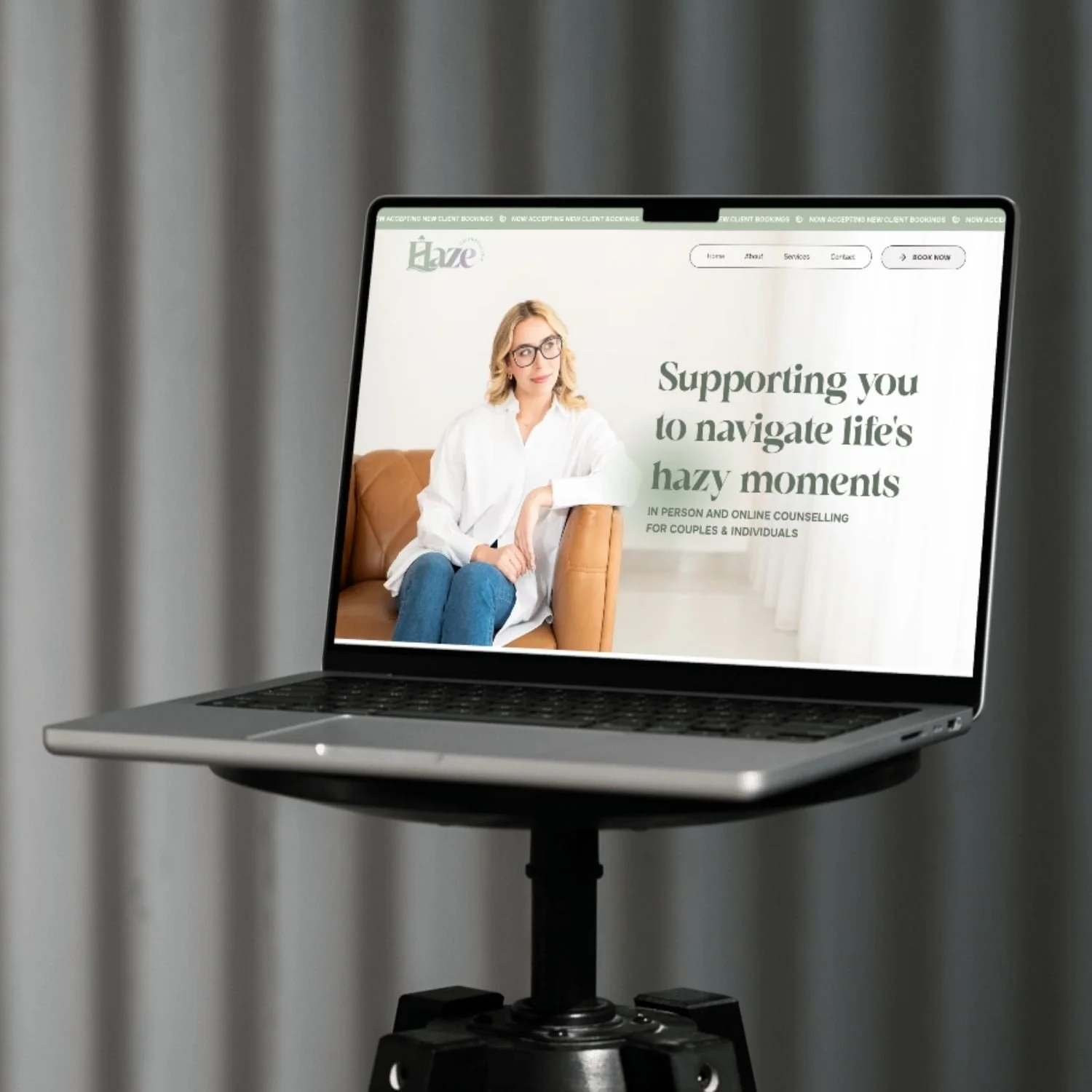 Haze website design by Perth Wix website designer Cannect Communications