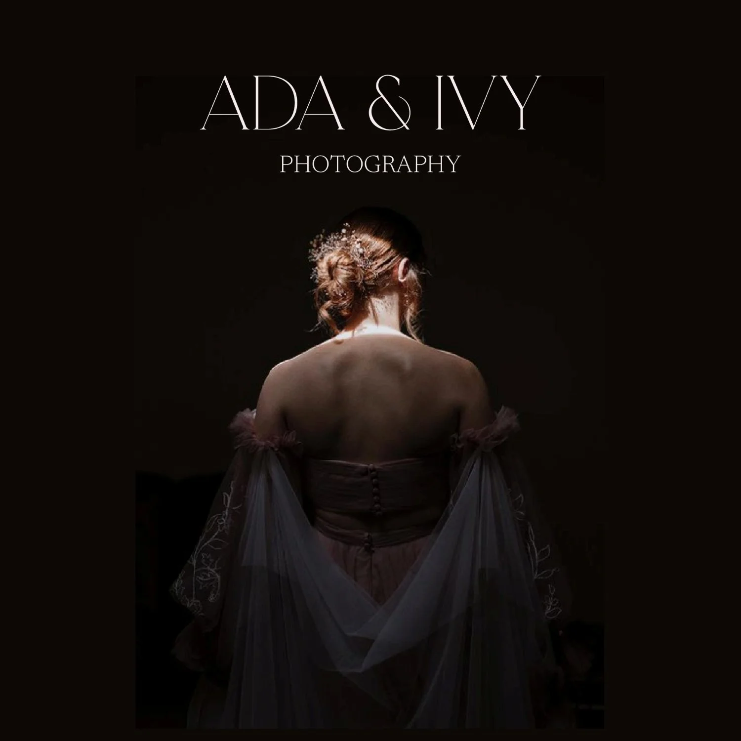 Ada & Ivy Photography logo designed by Melbourne brand & Showit website designer - A Tactile Perception.