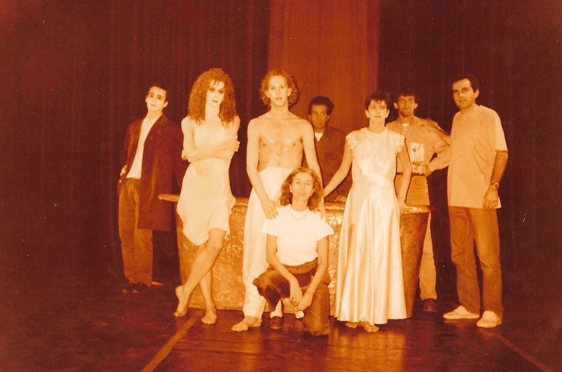 Κάιρο, 1991 (από αριστερά Δ. Παπα