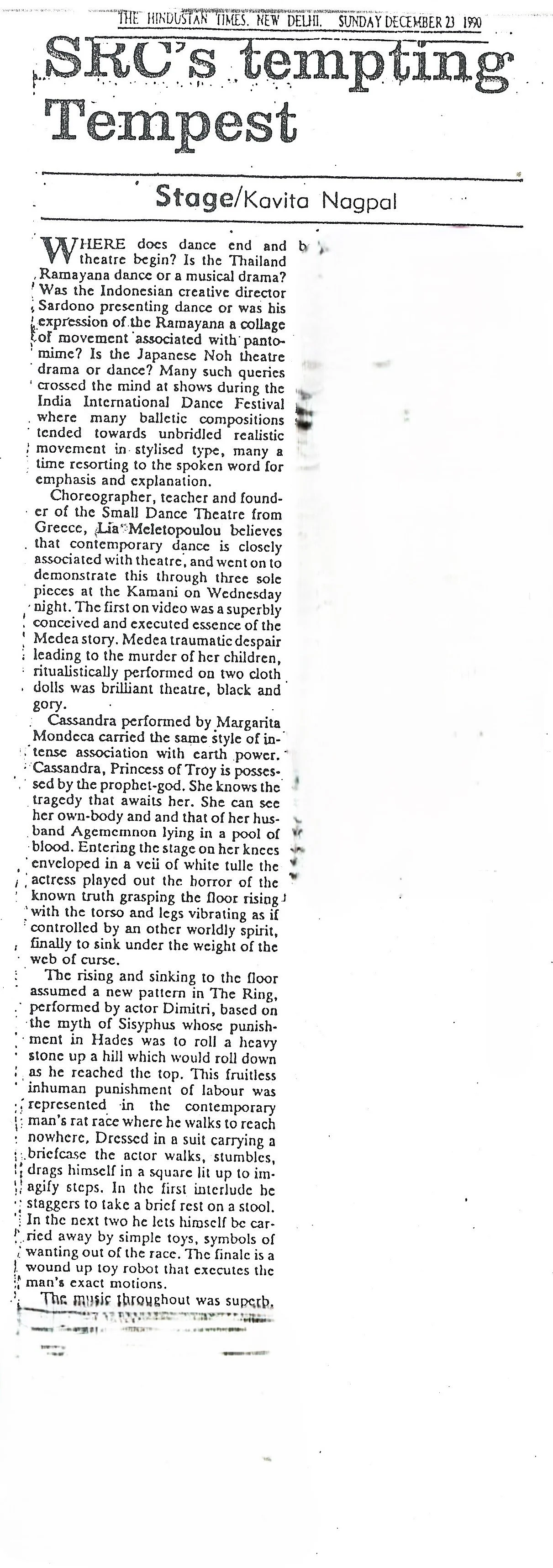 THE HYNDUSTAN TIMES NEW DELHI
