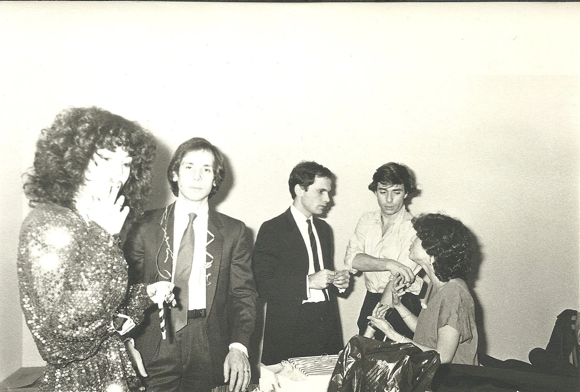 Ο Τάσος με φίλους στη Ν. Υόρκη 80's