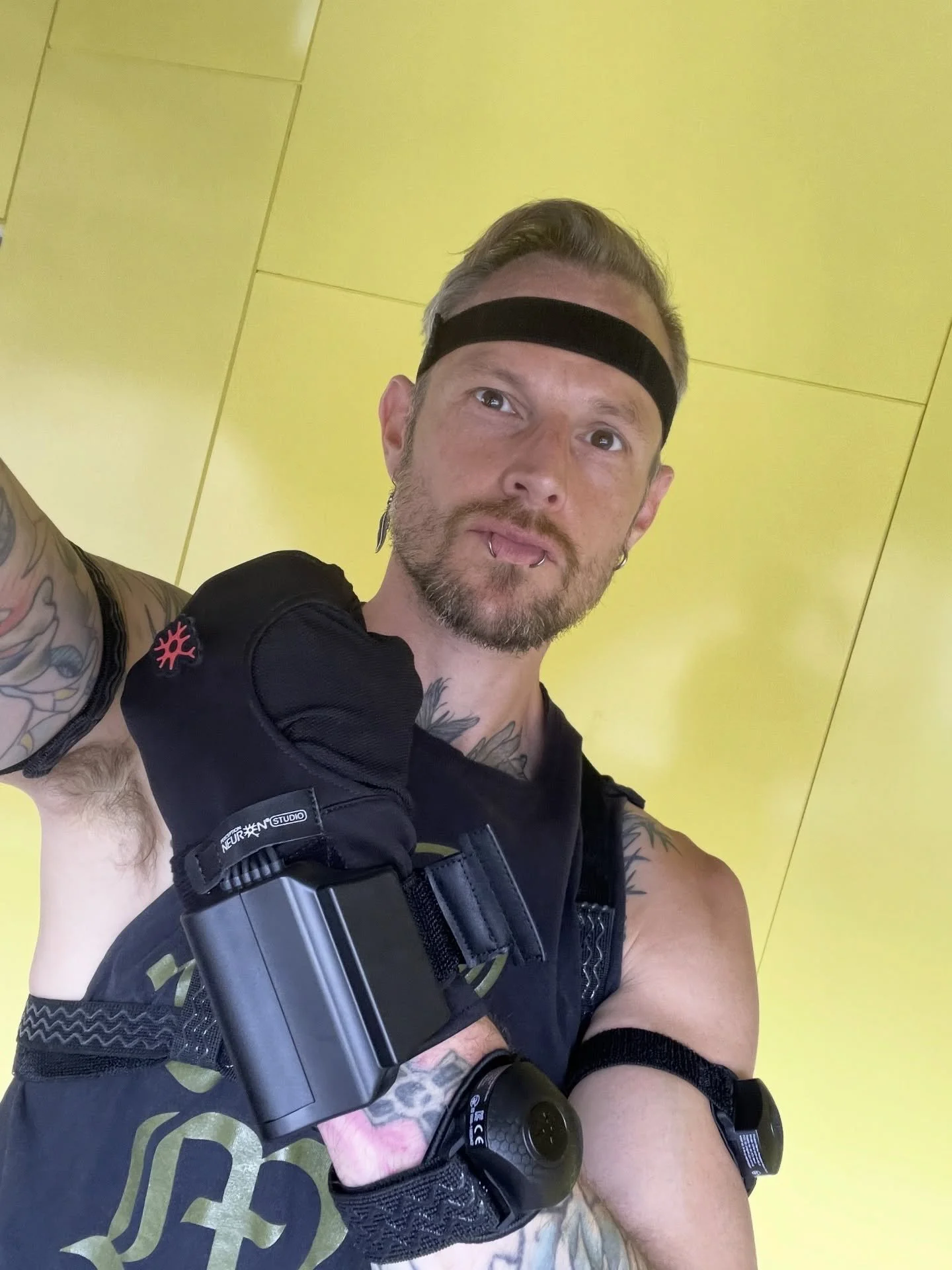 One of my favourite things about testing motion capture equipment is the great look! 
I&rsquo;m gonna go listen to some Billy Idol now