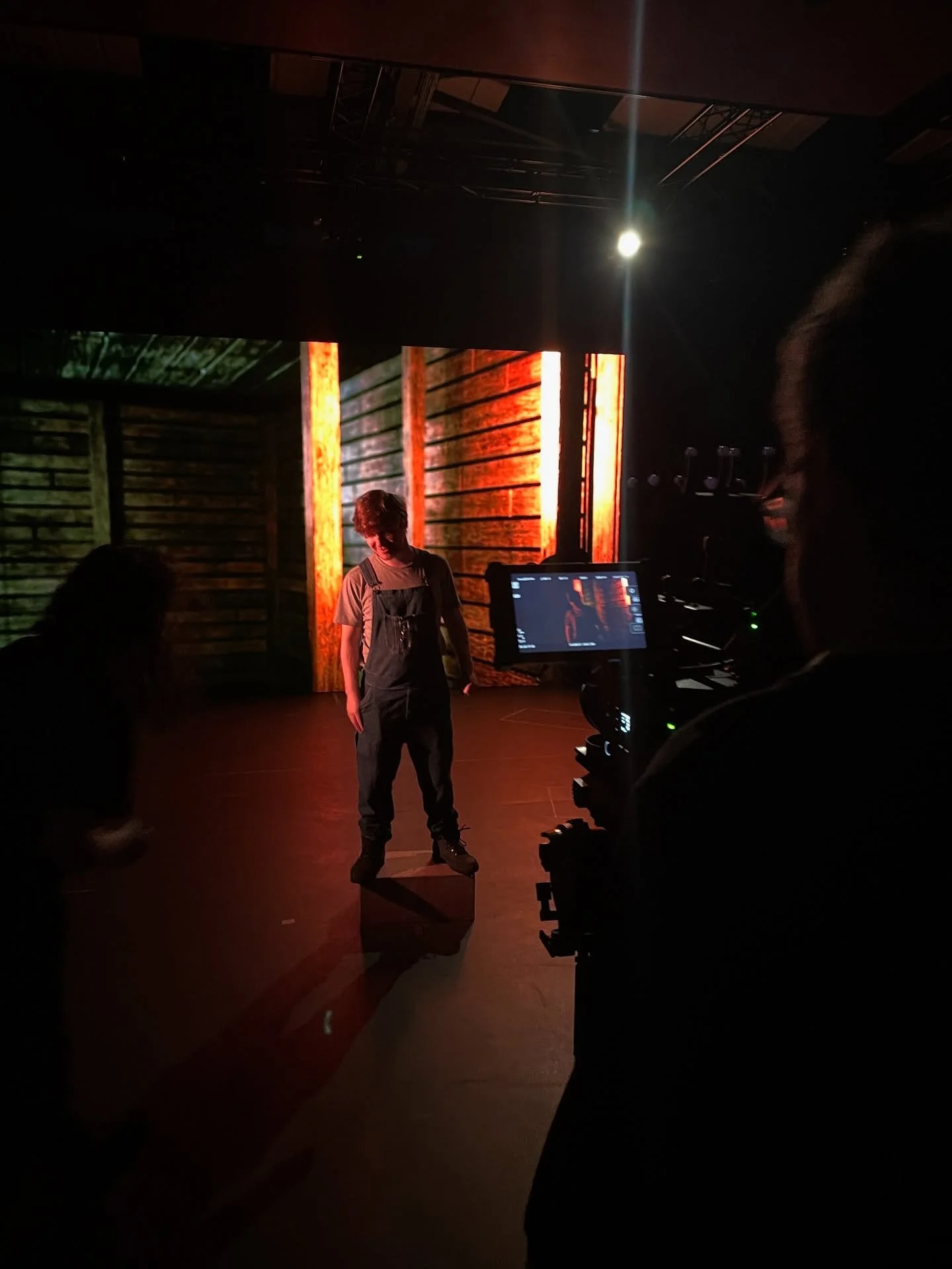 Today is the public launch of the new Virtual Production Studio at @norwichuniarts A couple of weeks back, our year 3 Animation and VFX students got their hands on the system to see what it could do and start planning how they might incorporate it in