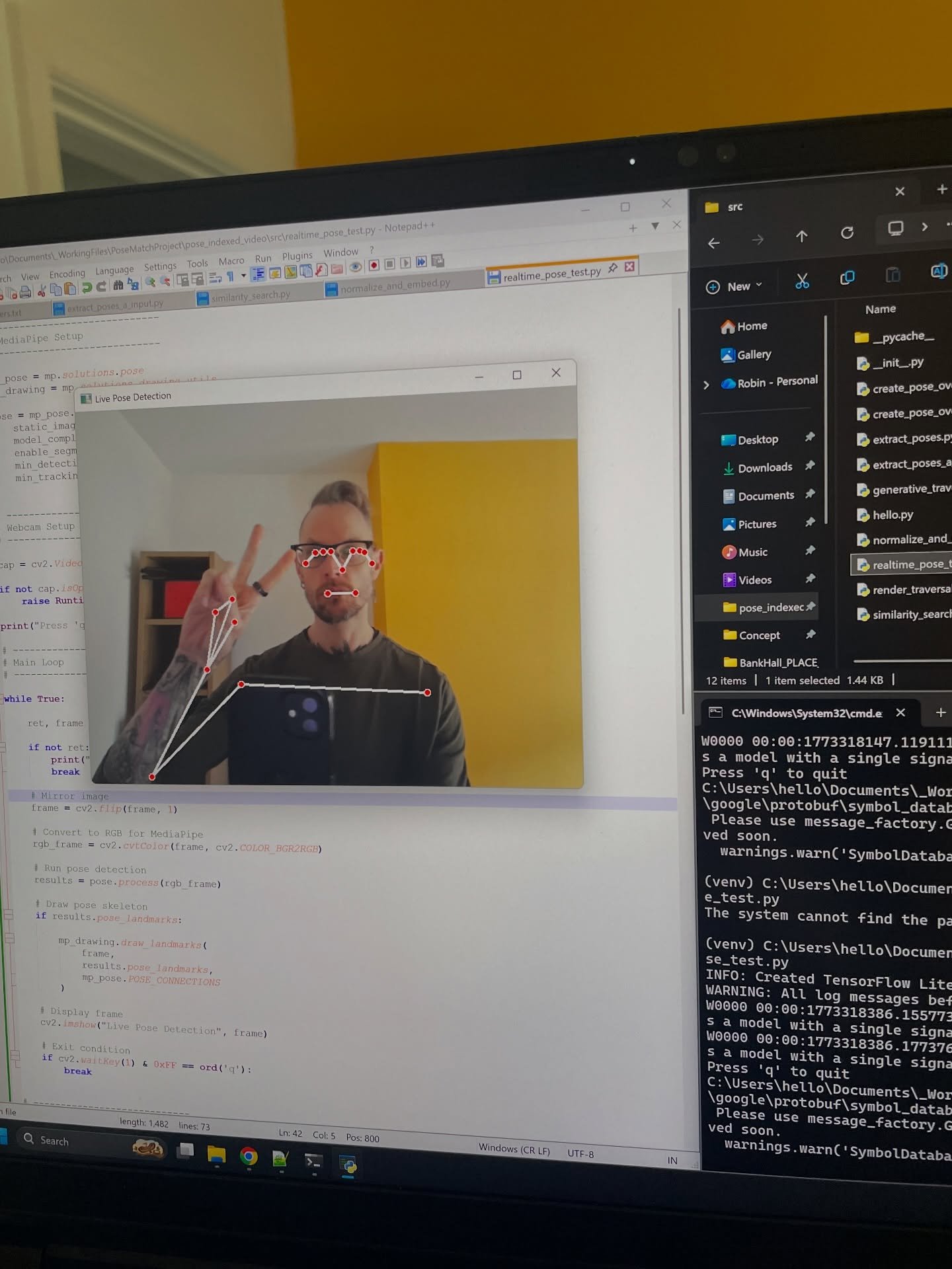 There&rsquo;s a little bit of magic that I feel when I start seeing numbers on the terminal change in response to movement. It could be motion data, or skeletal tracking data, or anything really. But seeing those numbers flicker and change is a sign 