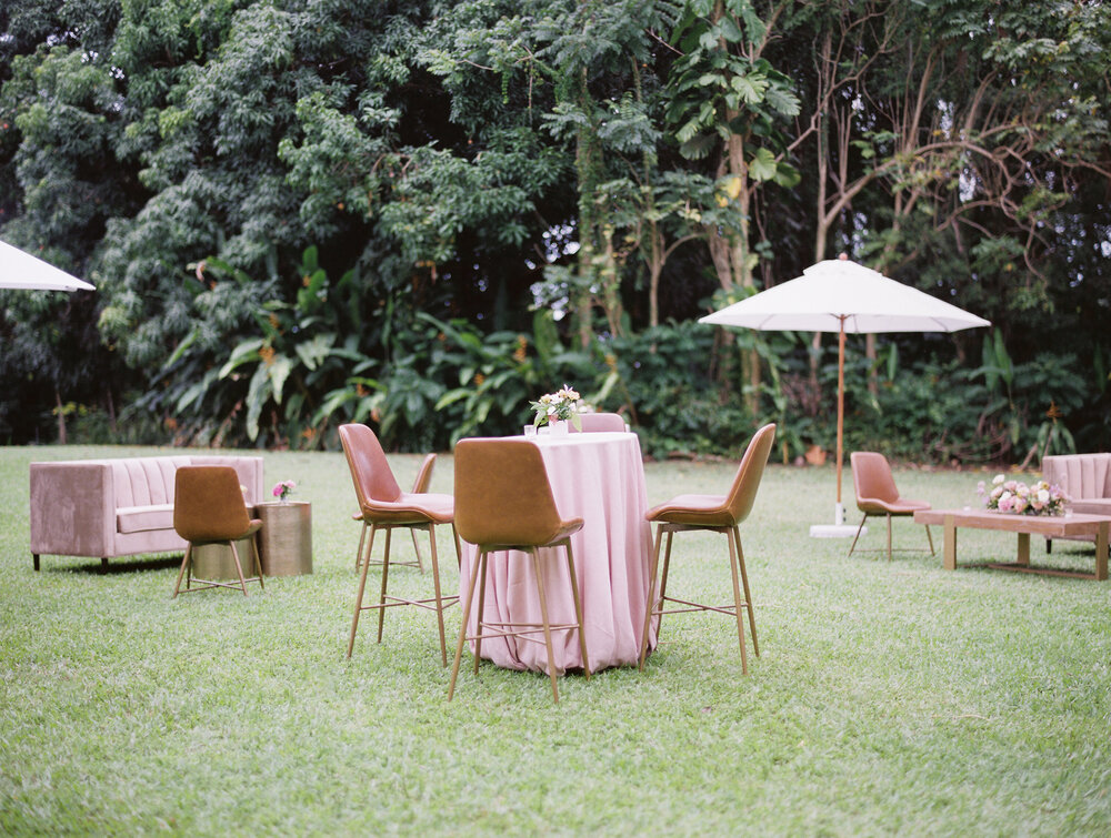 Wedding tables and chairs