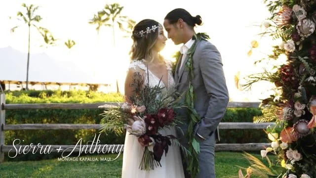 a little aloha: Sierra + Anthony's Maui Destination Wedding at Montage Kapalua (Copy)