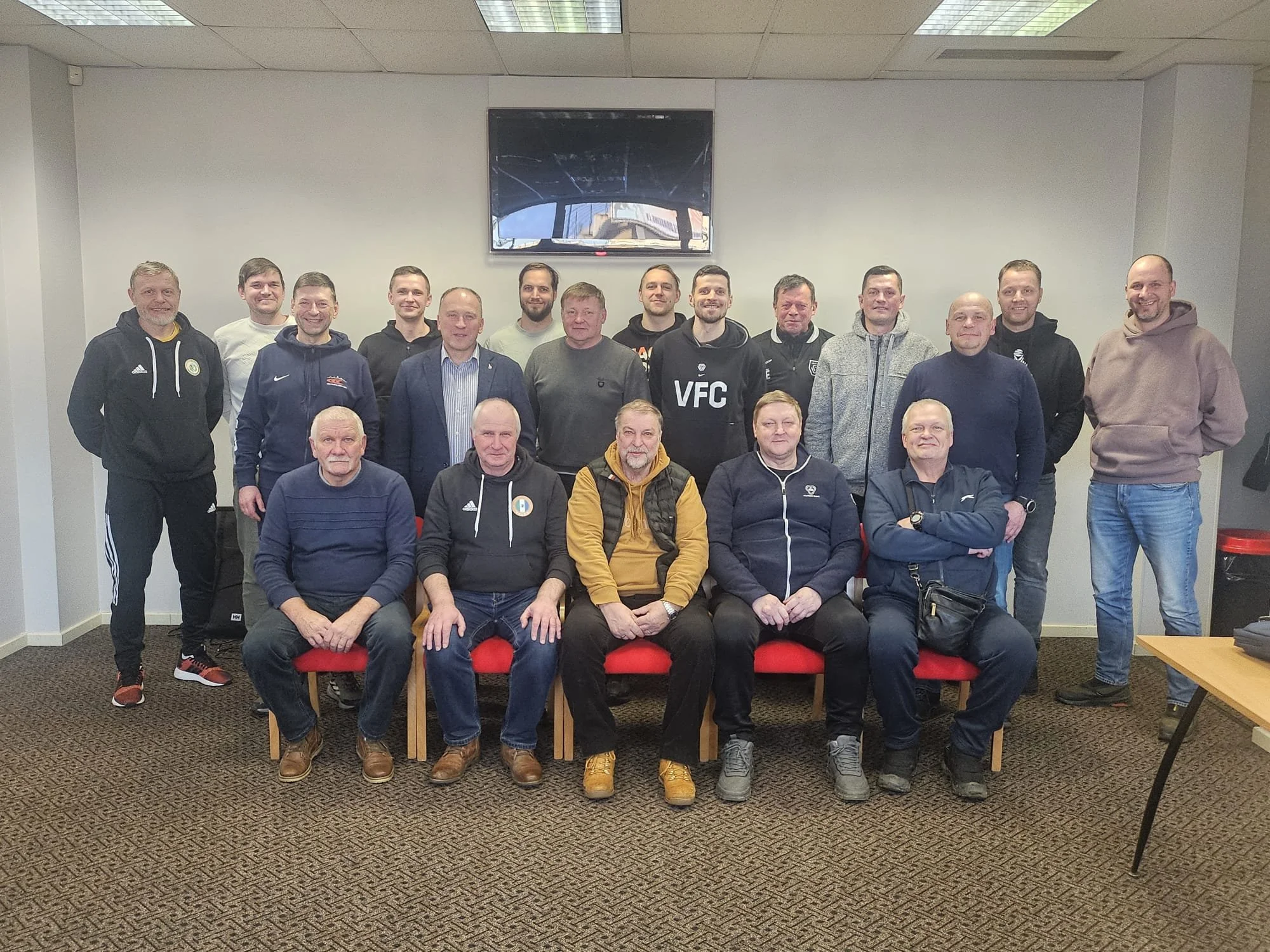 Pirmā 2026. gada metodiskā diena treneriem aizvadīta 19. janvārī