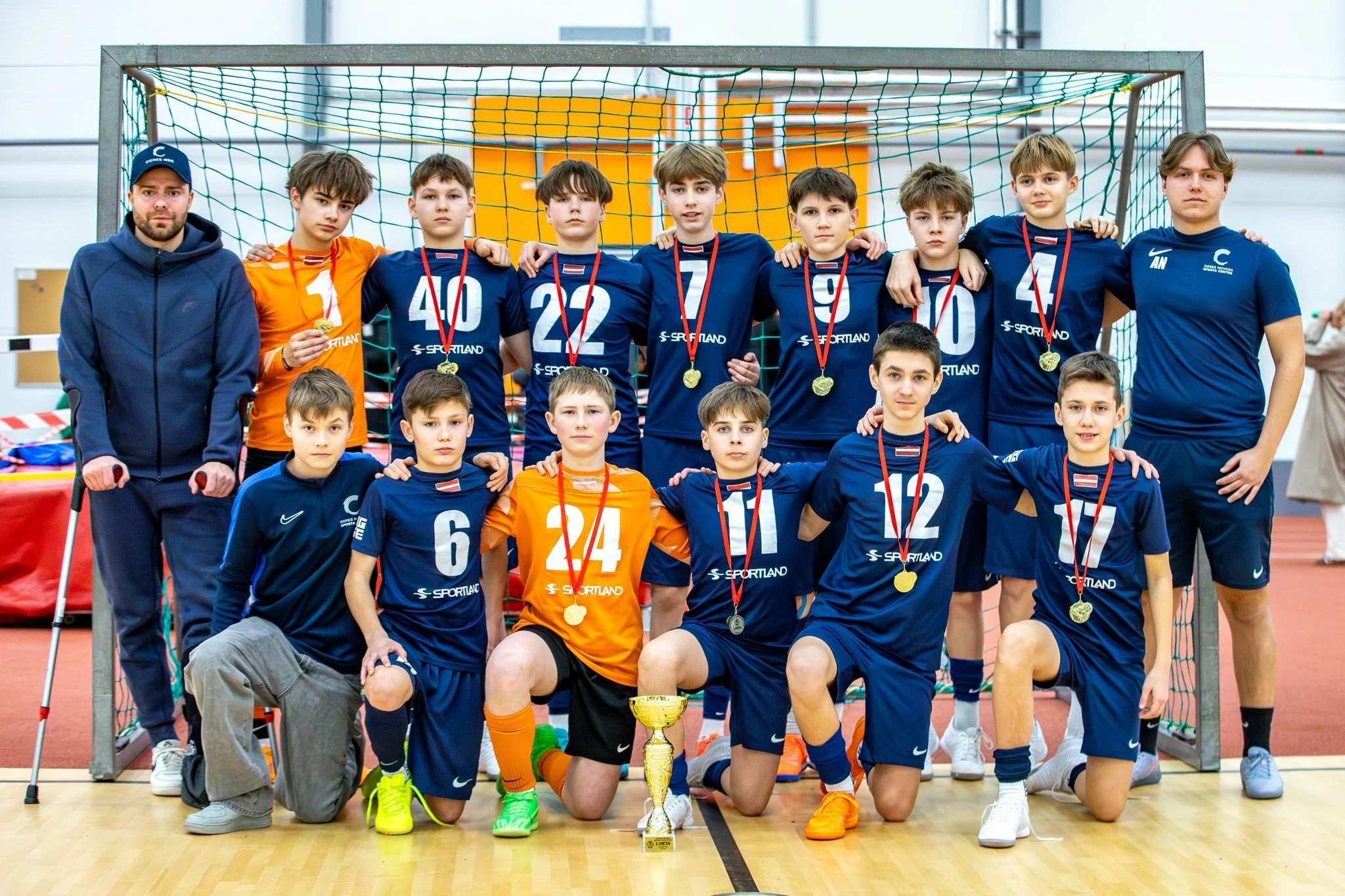 Aizvadīts pirmais telpu futbola sezonas finālturnīrs