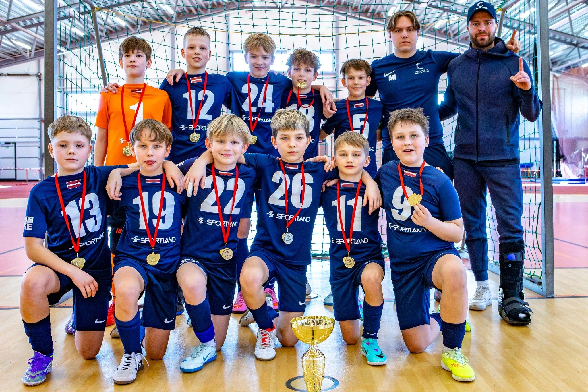 OGRES NSC izcīna čempionu titulu U12 vecuma grupā