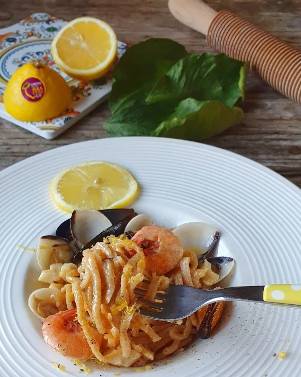 Pasta fresca al limone di Siracusa IGP