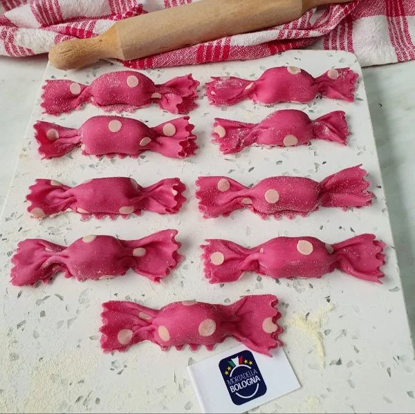 Ravioli caramella a pois con mortadella bologna igp.jpg