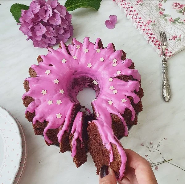 Torta alla barbabietola e cioccolato