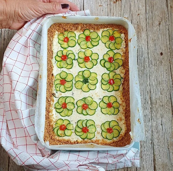 Cheesecake alle zucchine