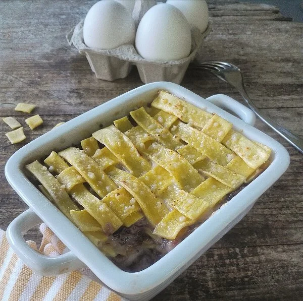 Lasagna intrecciata con radicchio taleggio e speck.jpg