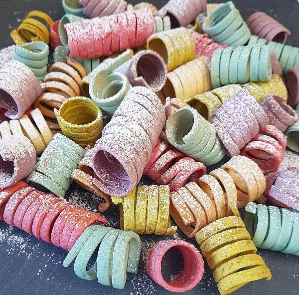 Stelle filanti al forno