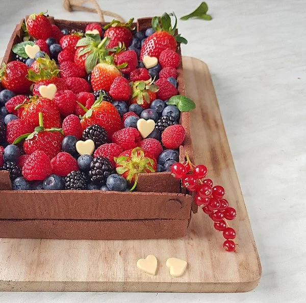 Cheesecake cassetta di frutta