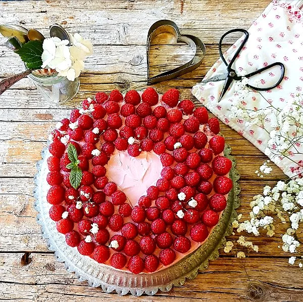 Cheesecake ai lamponi