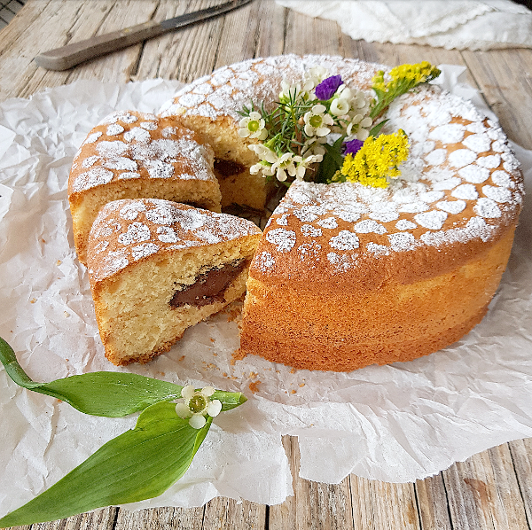Ciambella con nutella