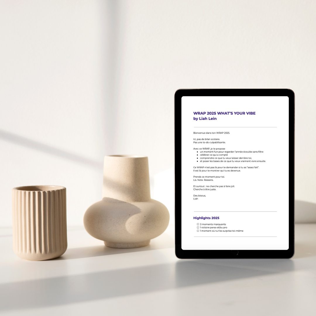 Free - WRAP 2025 - Bilan développement personnel