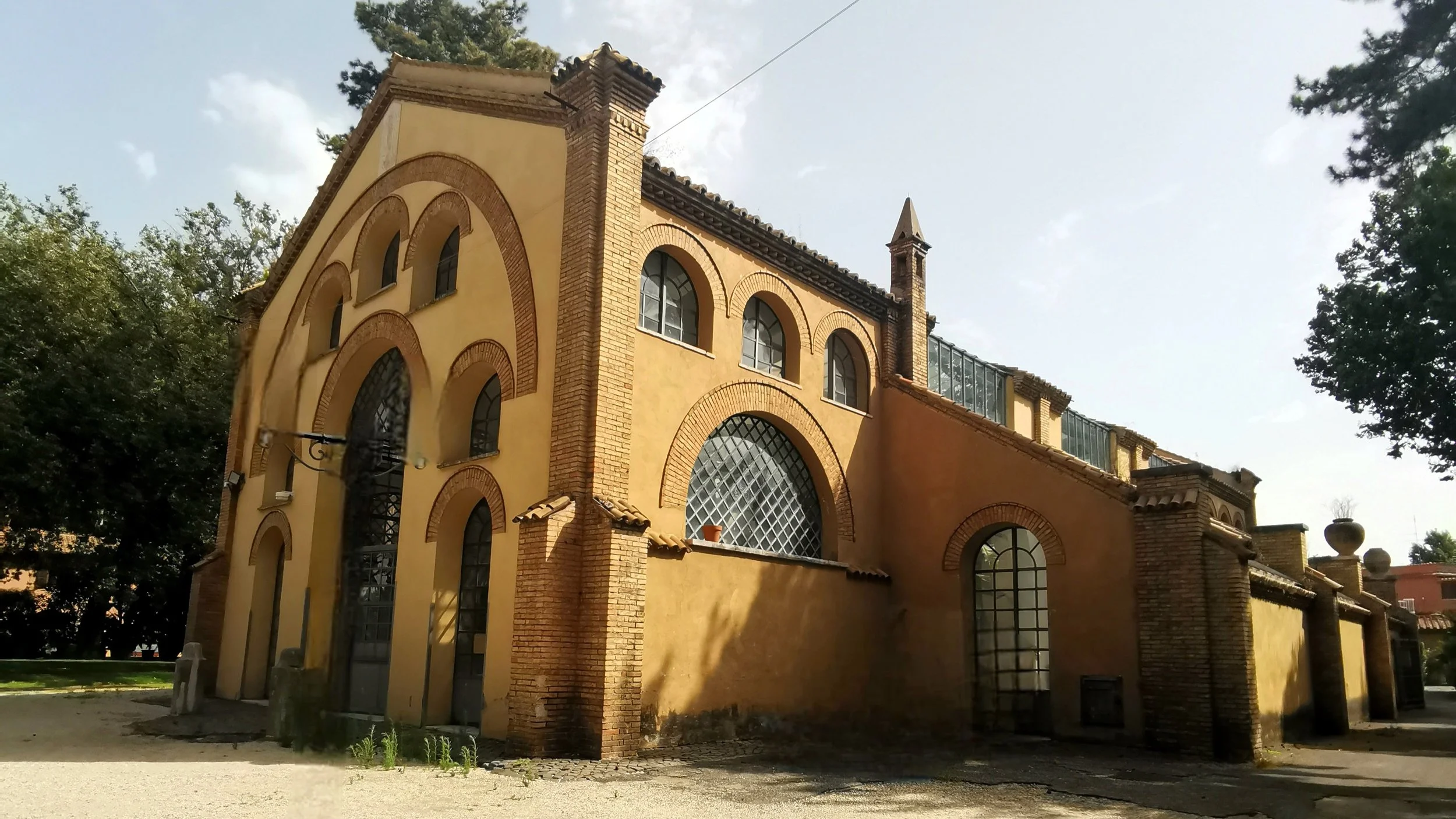 Aranciera di San Sisto Roma — riqualificazione impianti vincolati