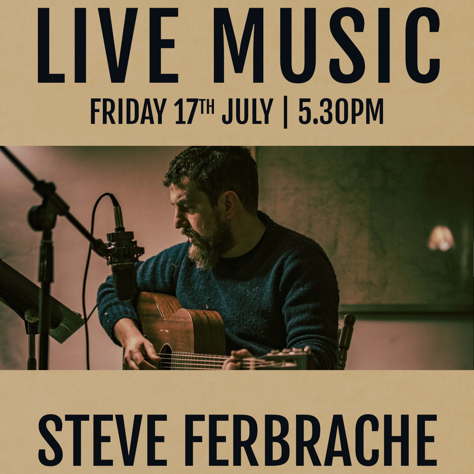 Live Music - Steve Ferbrache
