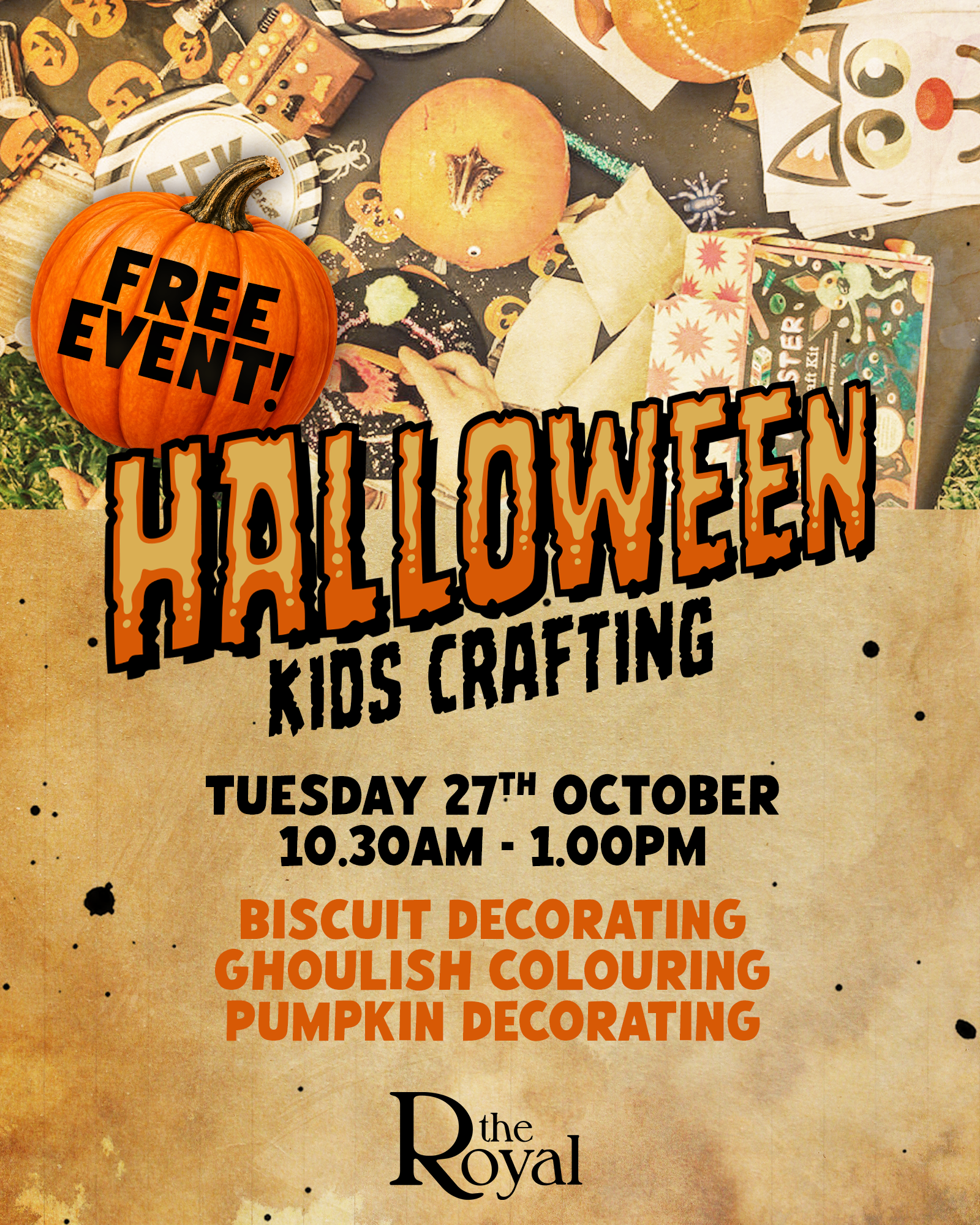 Halloween Kids Crafting - Free Event