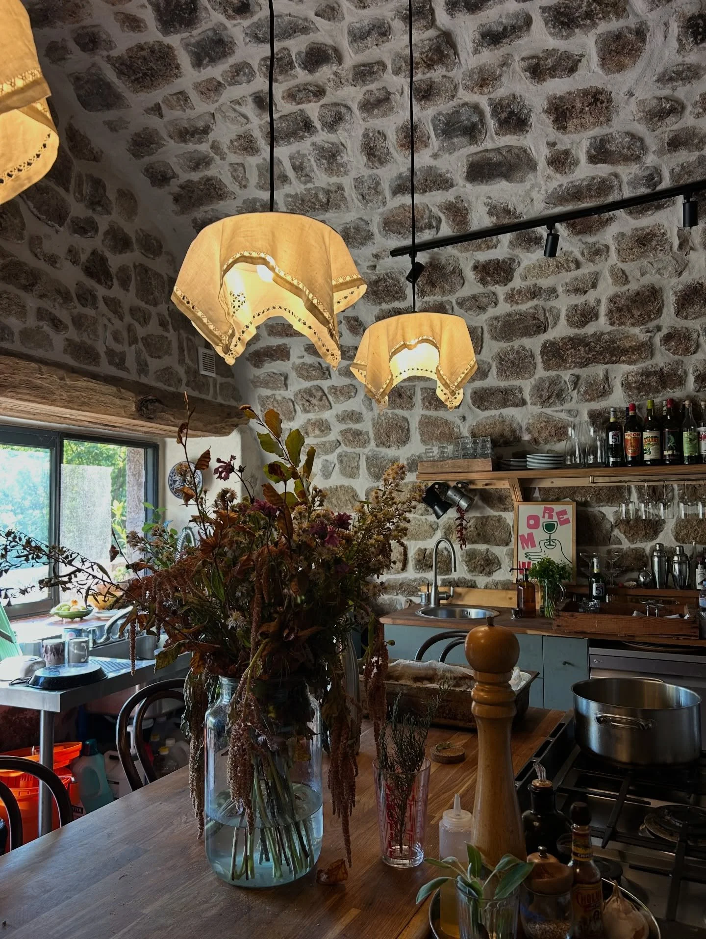 LA CUISINE // A place that makes others feel welcome. We make and take note. Likes, dislikes and menus are recorded. Only once since we opened did we serve guests the same dish.  It was seasonal , delicious and an anomaly.  We listen for little cues 