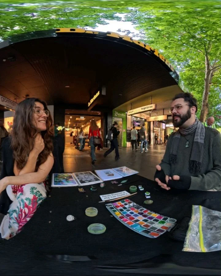 There are so so many creatives in Melbourne! Each with their own individual styles,  life battles, and abilities!

Society today tells us that monopoly is the ideal.
The ego kicks in and says working by ourselves is the most authentic way, that we do