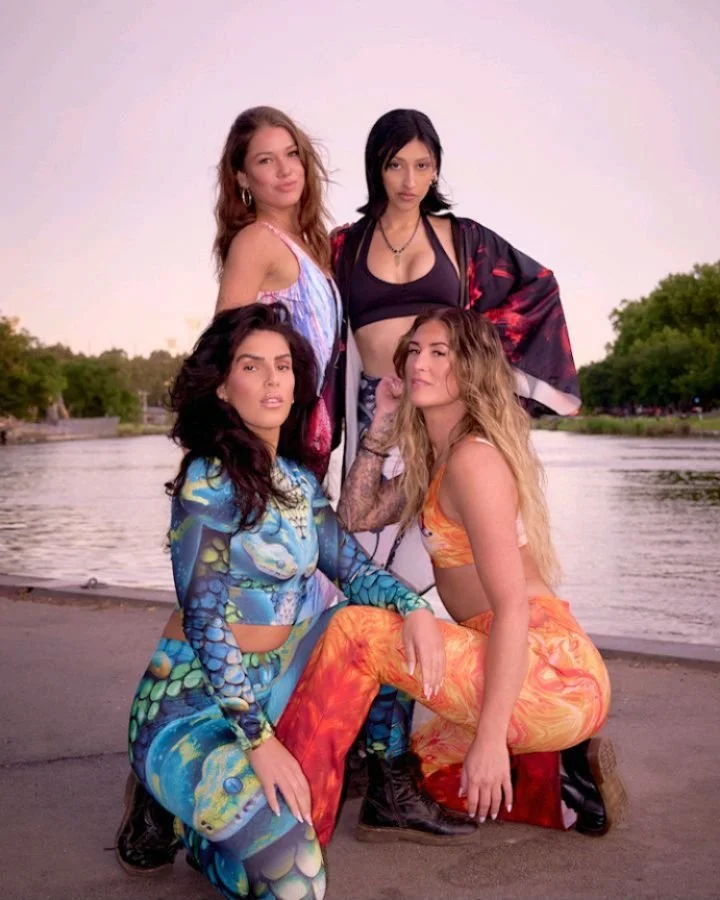 So mesmerized over these looks!!! 
So colourful! 
Such a vibe! 

Big thank you to my wonderful team! 
📷
@carter.bnw
@cahillfilms
👯&zwj;♀️
@miriammoonbaby
@rach_1711
@miahamilton__ 
@razz.y__ 
@hollllyk__ 
@maddie_moon13 
 
I can't wait to create mo