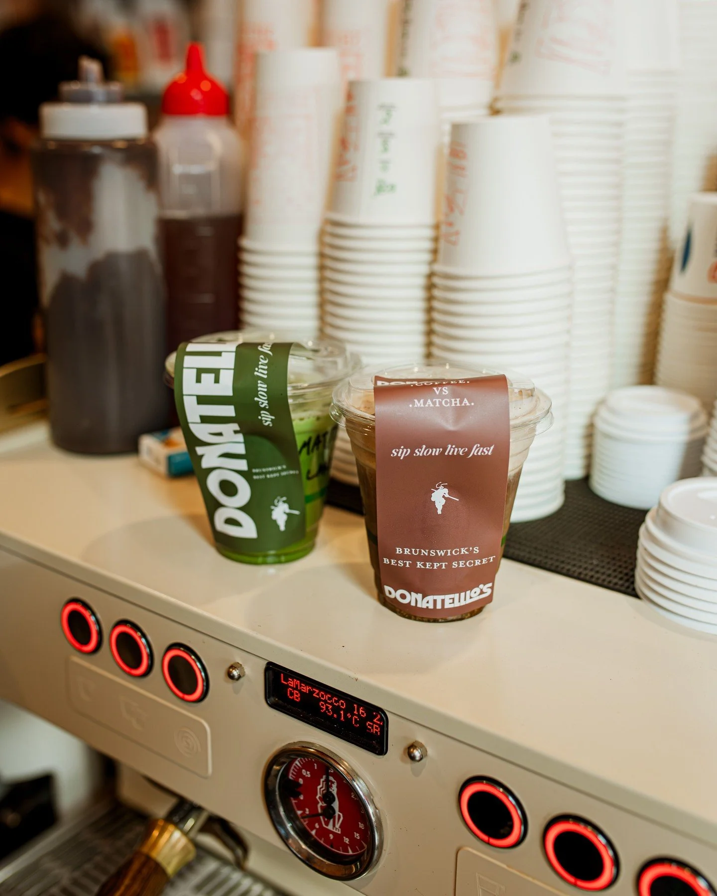 Ready and prepared for Uber deliveries. Can't make it to the store? We've got you covered.
.
.
#brunswick#matcha#donatelllos#coffee