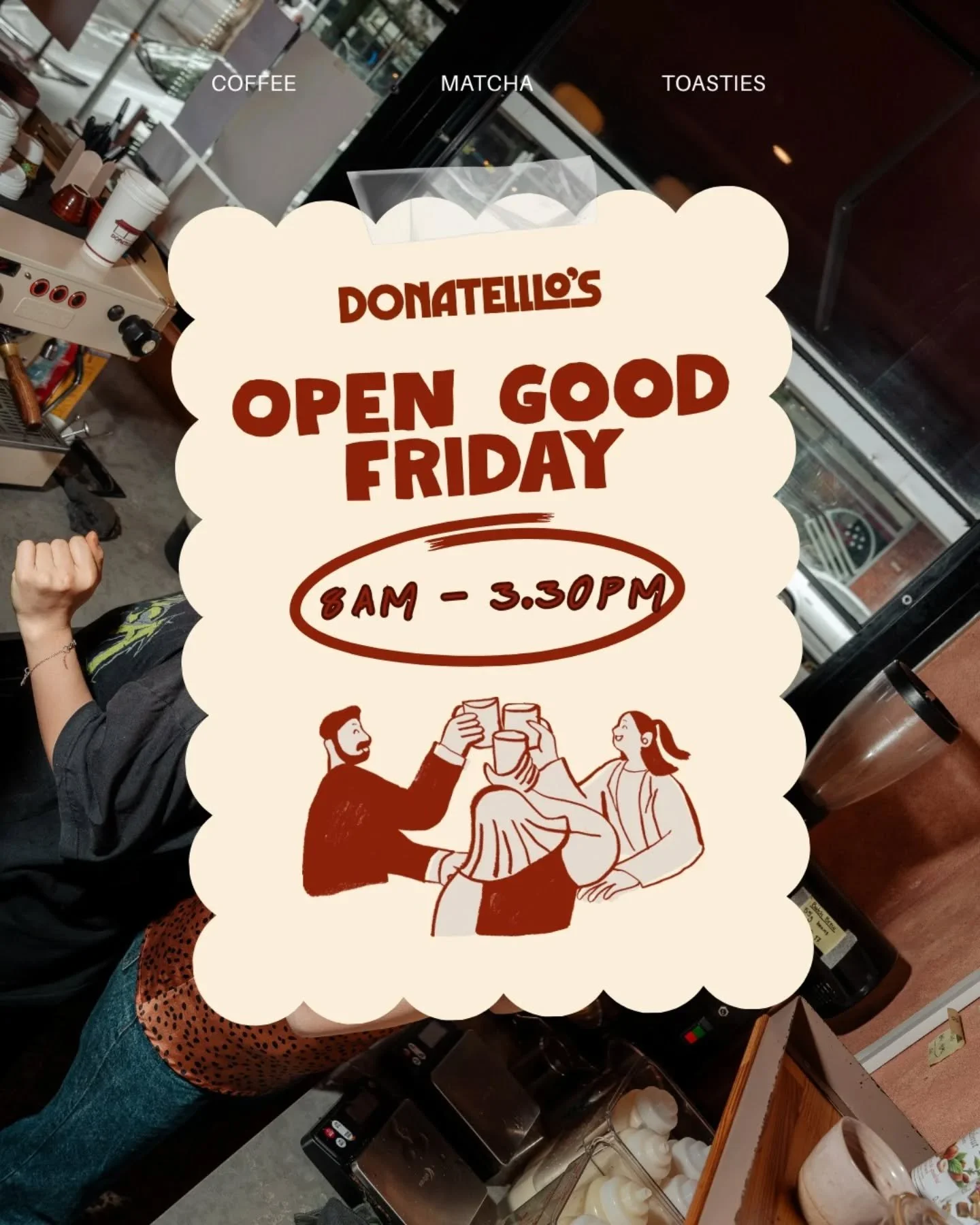 If you're wondering about our trading hours this long weekend, the answer is yes we are open all Easter long weekend!