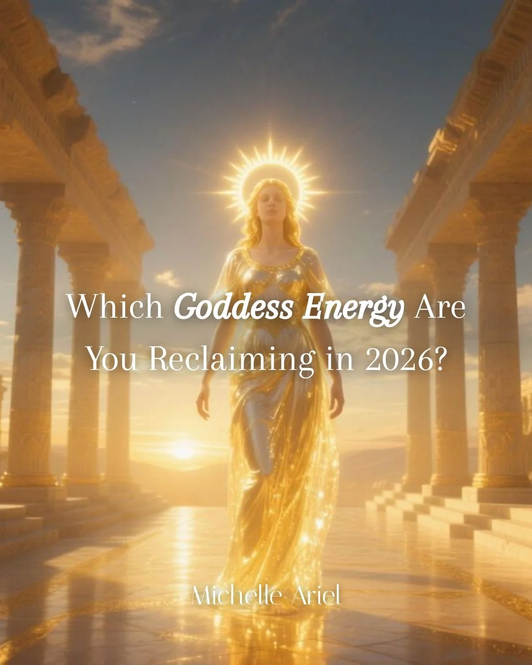 Which goddess energy are you reclaiming in 2026? 💫

Aphrodite - You&rsquo;re done performing desirability. This year, you&rsquo;re reclaiming pleasure as your birthright, sensuality that&rsquo;s for you, desire that&rsquo;s unapologetic.

Persephone