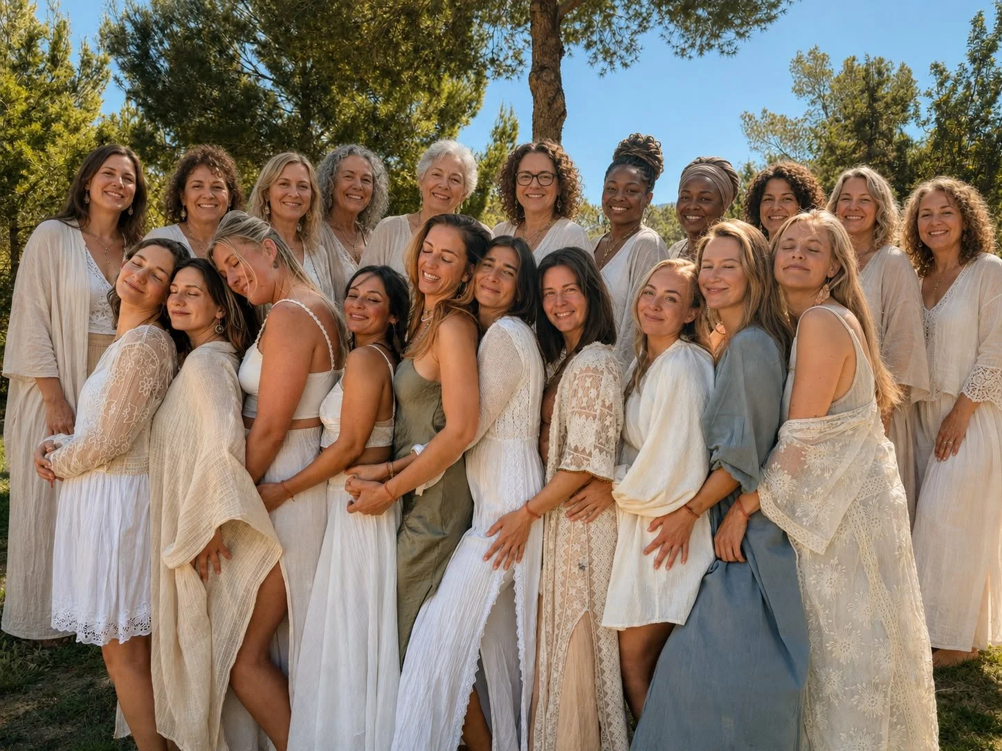 sisters sisterhood community womenhood vrouwenlijn vrouwengroep verbonden met elkaar innerlijk werk vrouwenwerk vrouwenretreat